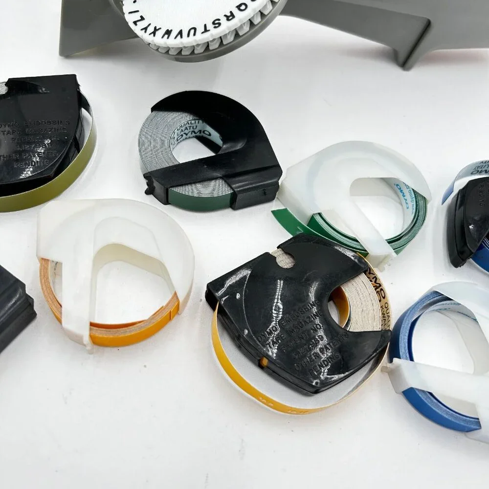 vtg Dymo Labelmaker 1610 1700 label makers and Tape Lot